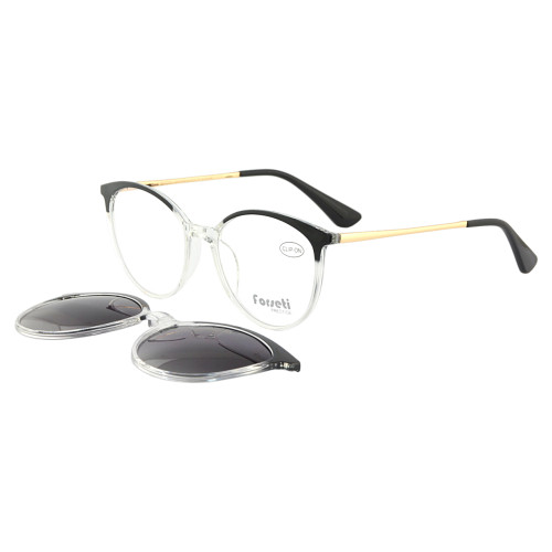 Rama ochelari clip-on femei Forseti 6038J-1 C4