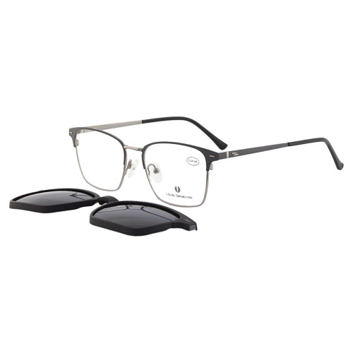 Rama ochelari clip-on bărbați Forseti 73397J-1 C2