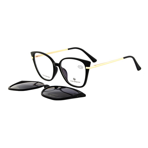 Rama ochelari clip-on femei Louis Delacroix 77232J-3 C1