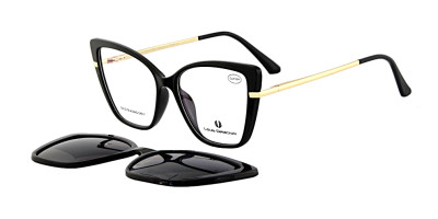 Rama ochelari clip-on femei Louis Delacroix 77261J-2 C1