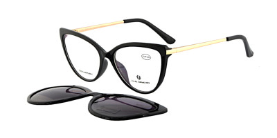 Rama ochelari clip-on femei Louis Delacroix 77263J-2 C1