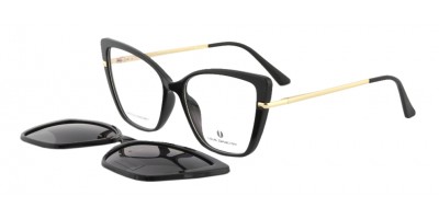 Rama ochelari clip-on femei Louis Delacroix 77261 C1